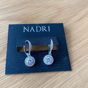 Nadri Cubic Zirconia Drop Earrings